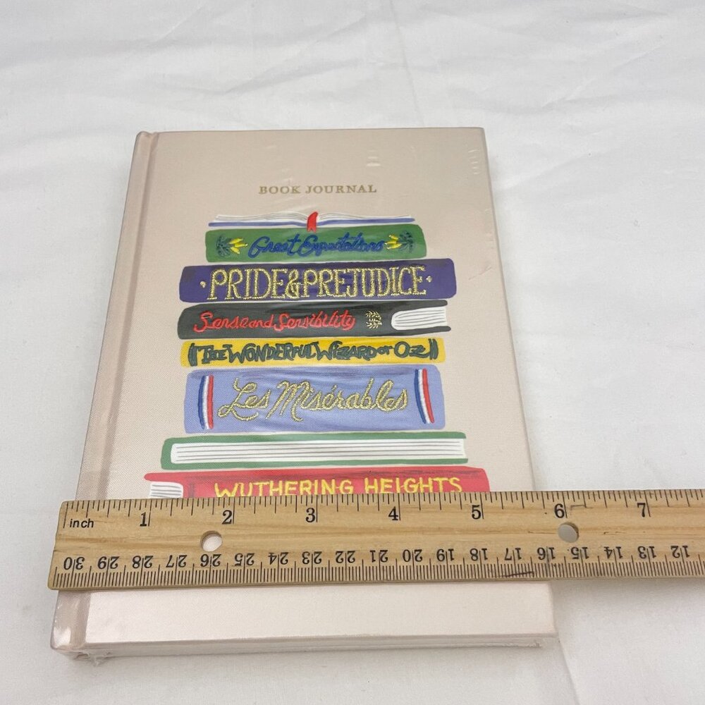 Rifle Paper Co. Book Club Embroidered Book Journal - Picture 4 of 7